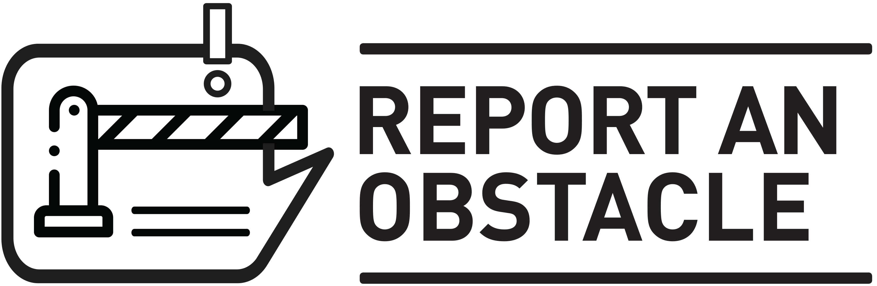 Report an obstacle